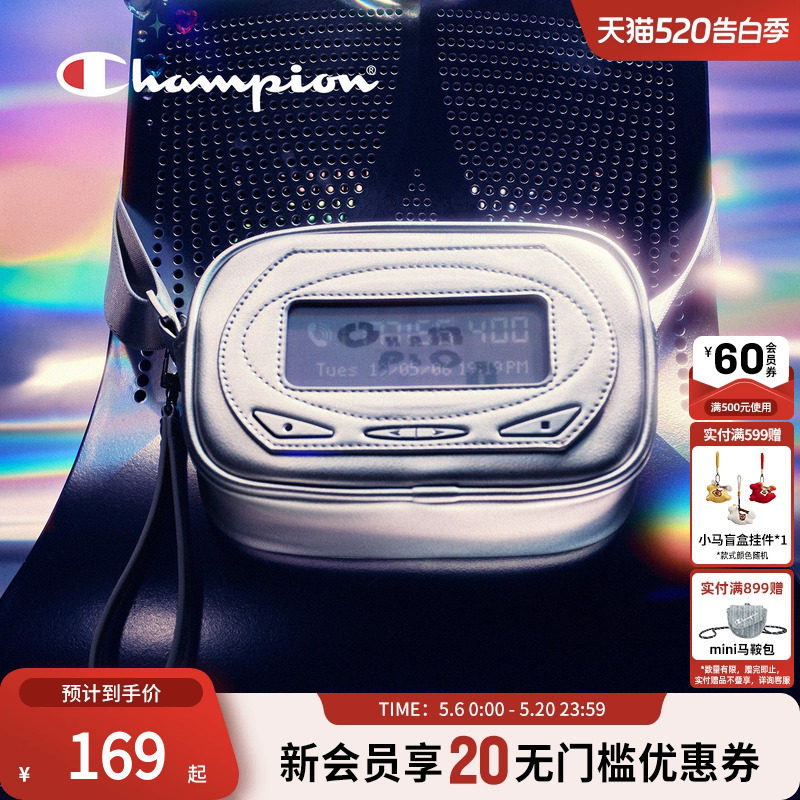 champion冠军包包女士2026新款梦核相机包小方包斜挎包女