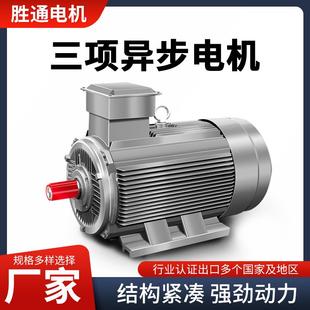 三相异步电动机Y100L 4极2.2千瓦铜线380V电机马达油泵三相电机