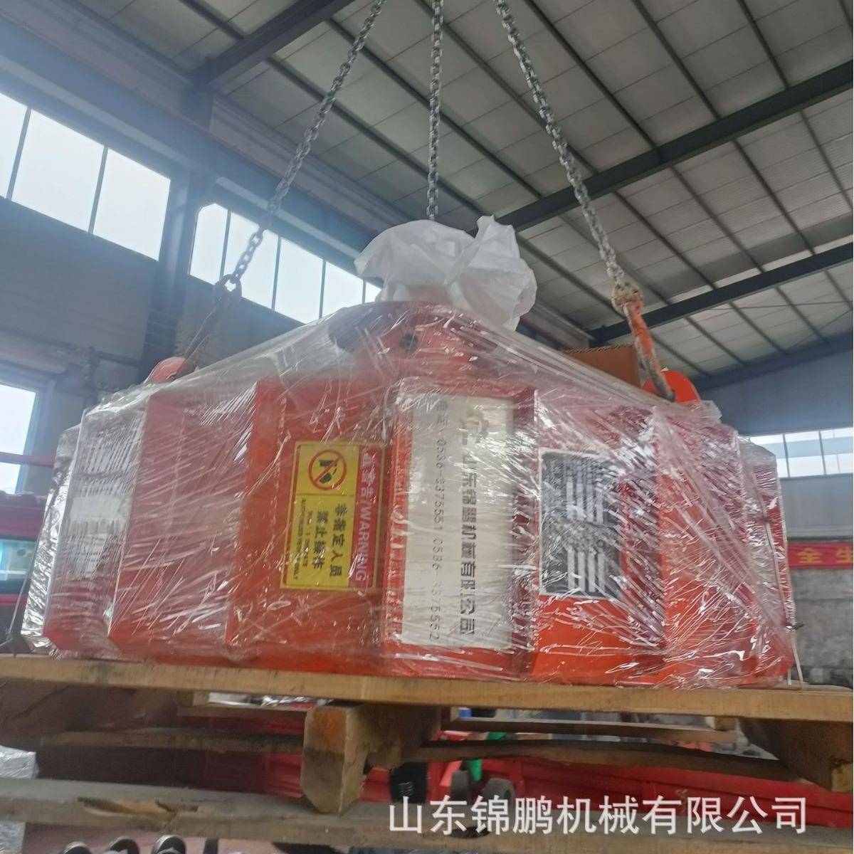 电磁除铁器RCDB悬挂式强磁除铁器工业电磁吸盘除铁器圆盘式除铁
