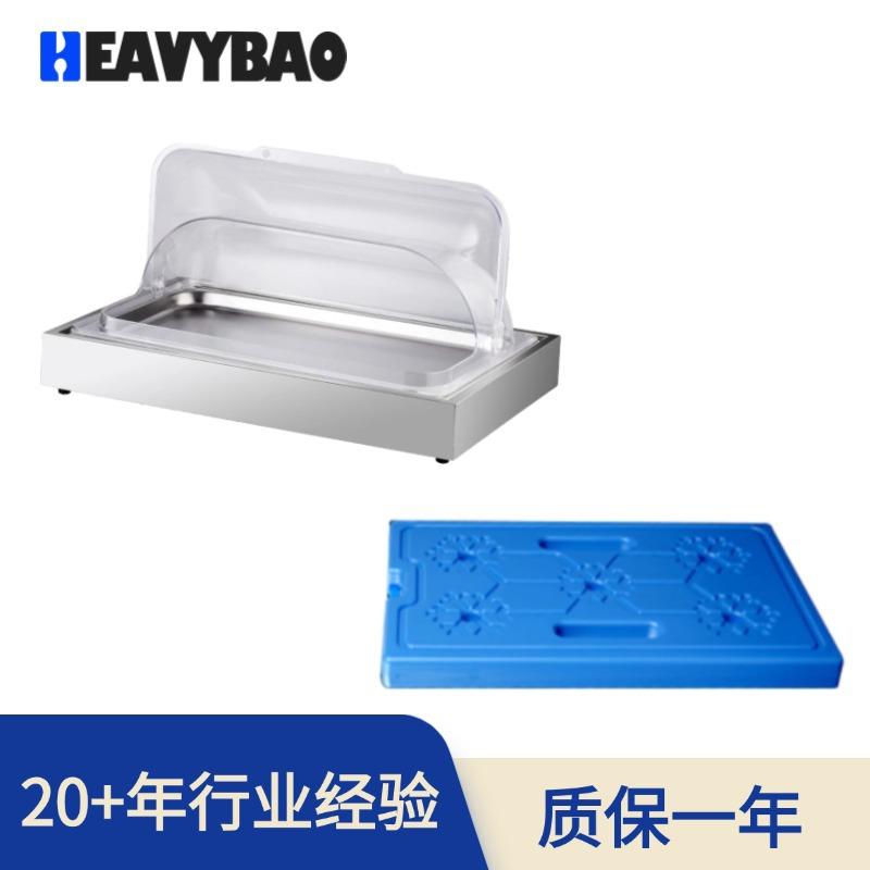 不锈钢冰鲜展示台西餐厅日料店生肉寿司三文鱼海鲜自助餐厅冷冰台