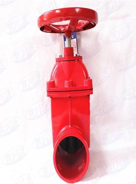 卡箍阀门Z85X-1.6Q沟槽暗杆闸阀钢制耐磨