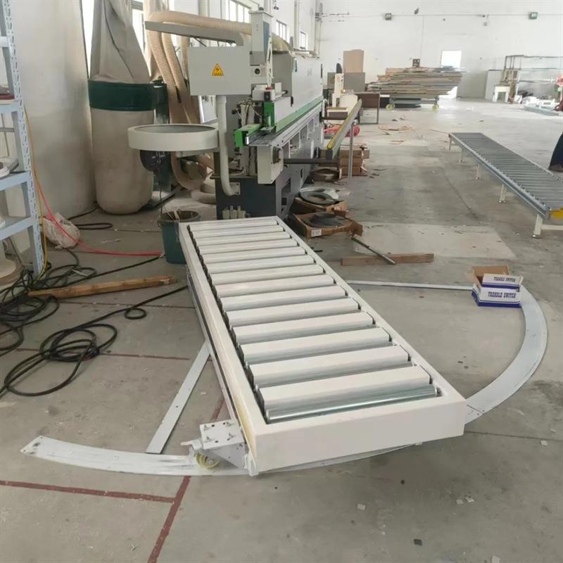 手推移动升降机电动升降对接地辊线红外线自动升降挖坑升降平台