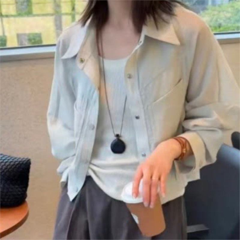 一件代发薄款休闲外套女2026春夏季款韩系减龄宽松显瘦上衣防晒衣