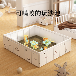 决明子仿瓷沙宝宝家用海洋球围 儿童沙子玩具沙室内沙池挖u沙套装