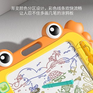 儿童画板家用幼儿磁性写字板一岁宝宝2涂鸦3磁力画画玩具画写板大