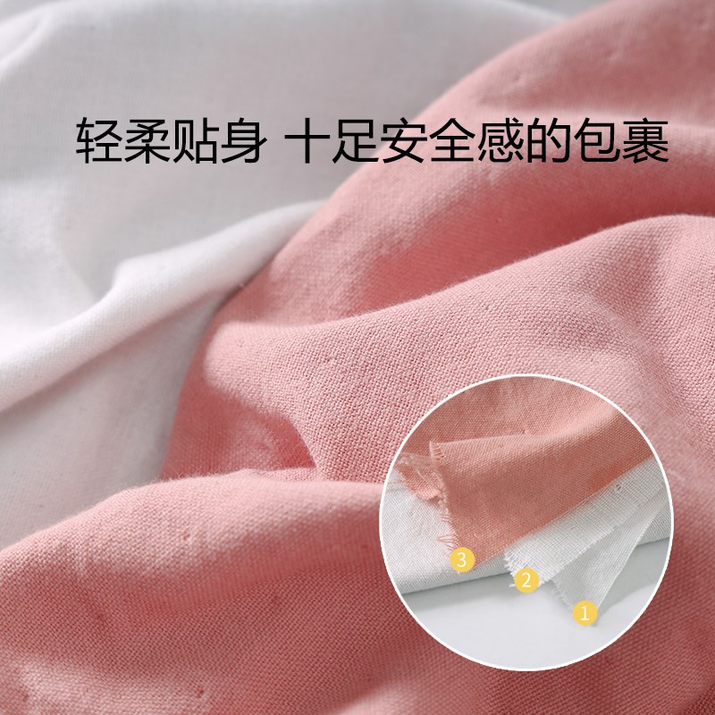 英夫仕浴袍女纯棉三层纱布浴衣男夏季洗澡全棉可穿浴巾吸水睡袍