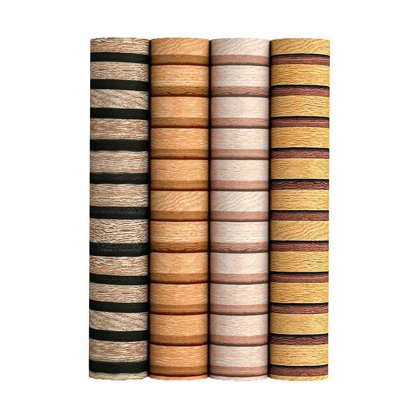 仿格栅木条纹复古木纹墙纸日式客厅茶室墙纸卧室自沾温馨中式墙纸,家居饰品,软装墙贴,淘宝优惠券,粉丝福利购,淘宝优惠卷