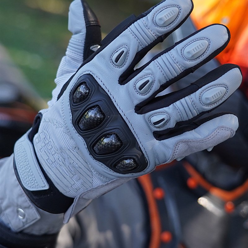 Seibertron赛伯坦 摩托车骑行手套碳纤维男女款复古机车装备SPS-4