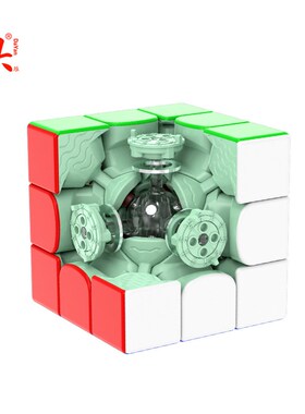 【大雁 展翅V5三阶磁力版】2021新大雁展翅proM三调竞速3阶魔方