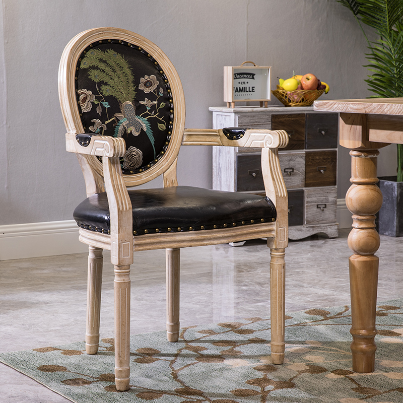 复古实木餐桌松木桌子做旧桌茶几办公家具酒店宴会桌椅摄影道具