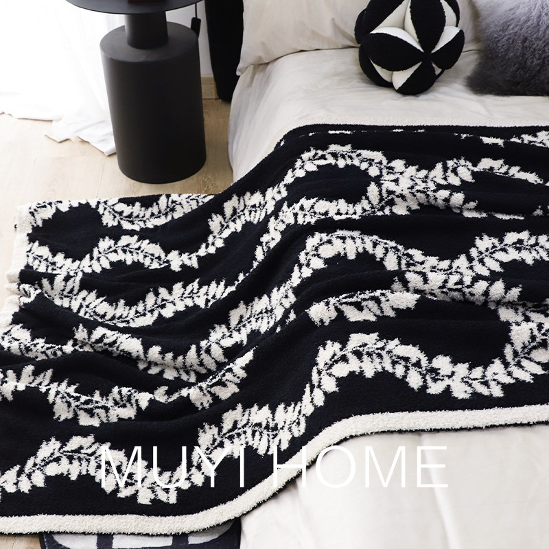 美式复古藤蔓休闲毛毯四季办公室午睡毯午休毯客厅沙发毯盖毯子,床上用品,休闲毯/毛毯/绒毯,淘宝优惠券,粉丝福利购,淘宝优惠卷