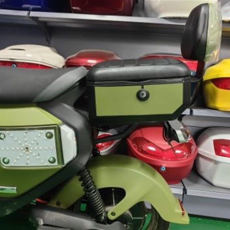 新款UQI小牛U2后座储物箱U3带靠背座垫一体直上后备箱麦铃918尾箱