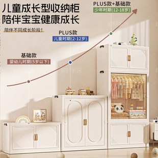 小婴儿衣柜储物柜 卧室家用衣柜儿童衣服收纳柜宝宝小衣橱简易组装