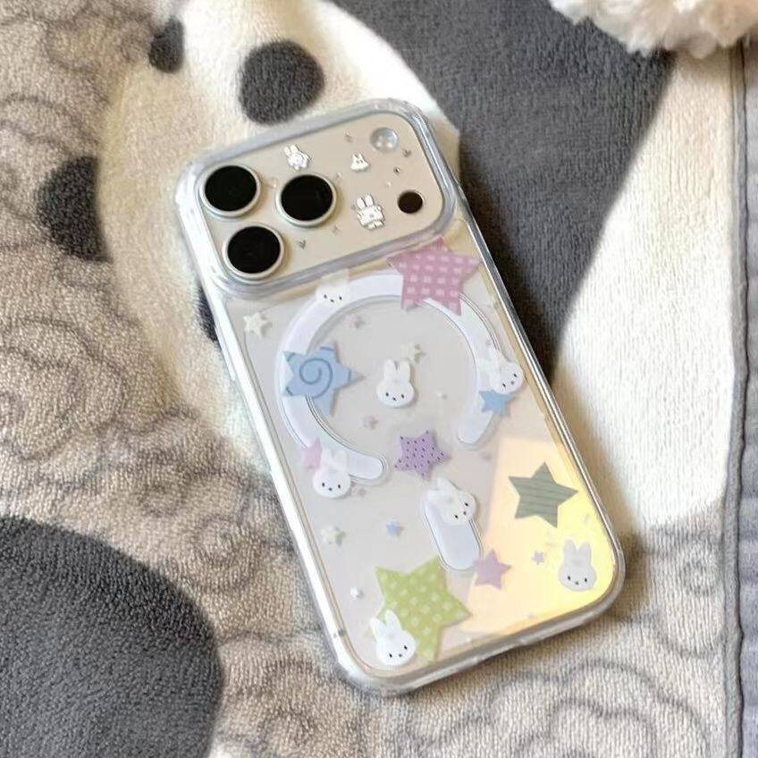 奇异星星米菲适用苹果17Promax磁吸手机壳iPhone16p