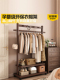 架子 开放式 安居客新款 衣帽架挂衣架落地衣架卧室可移动置物架立式