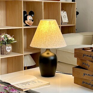 美式复古床头灯台灯卧室房间温馨浪漫手触感应家用侘寄风装饰台灯