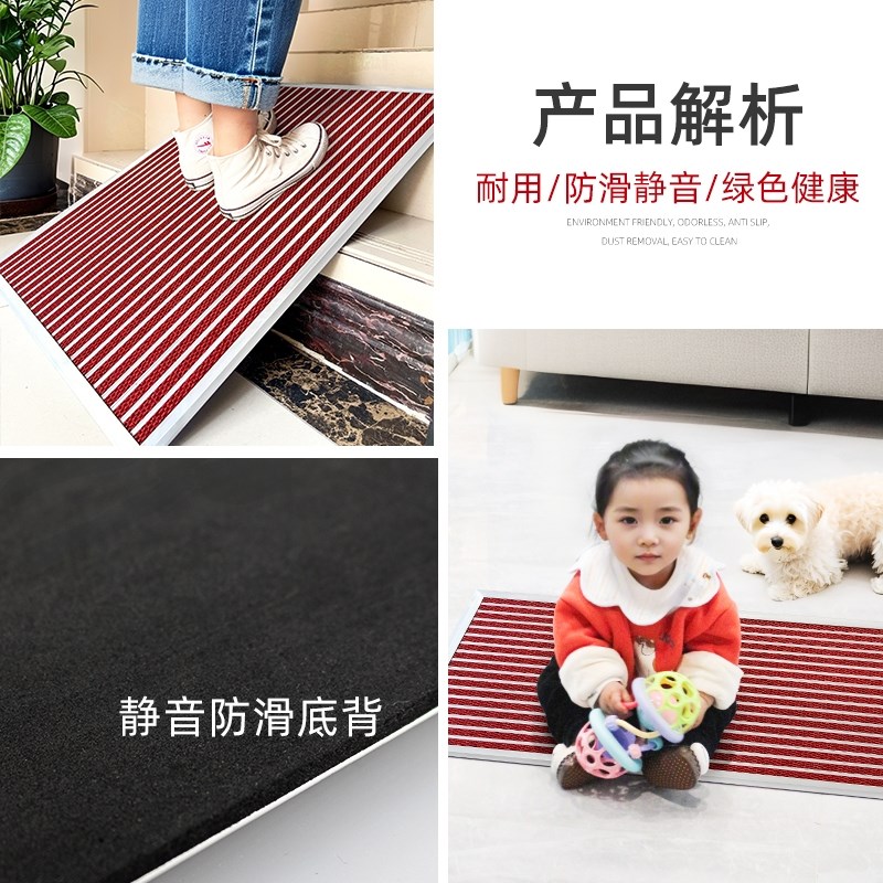 卡其色铝合金入户门高级地垫室外门口地毯门外脚垫户外防滑门垫