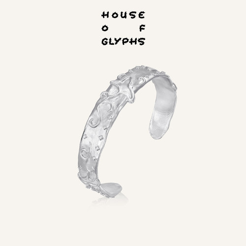 House of Glyphs符界HOG原创设计花美丽手镯
