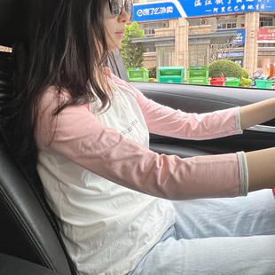 护肩膀坎肩男女睡觉吹空调防寒纯棉夏季 开车手臂防晒防护坎肩长袖