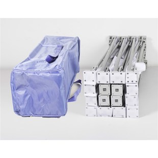 魔术贴弹力布经编铝合金布拉网式展架会议活动背景签到墙折叠支架