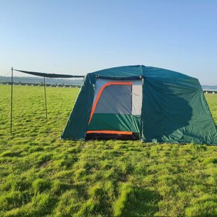 两室一厅帐篷防雨罩外账雨衣户外露营遮光保暖黑胶防水保暖外套