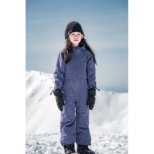 awka儿童滑雪服连体男童女童小孩宝宝滑雪裤外套上衣防水2024新款