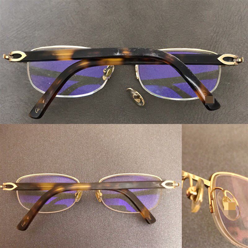 眼镜维修镜架修理眼镜腿鼻托断裂激光焊接维修纯钛镜框换配件调整