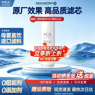 中芯力适用海尔净水器HKC3000-R762/R793D2U1/12H59PRO-SU1滤芯