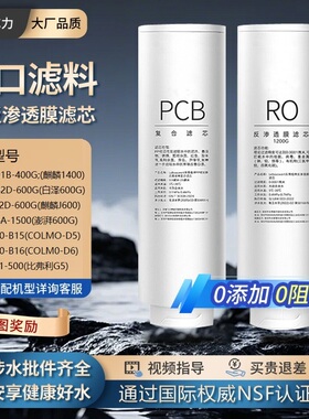 中芯力适配美的净水器白泽MRO1787/1782D-600G/806/1878/1785滤芯