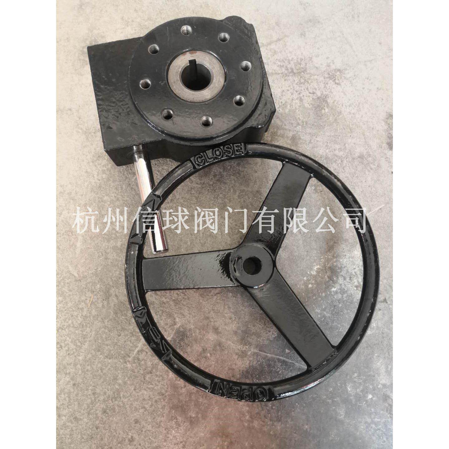 蝶阀蜗轮头90度/45度通用加厚不锈钢杆手动变速涡轮头/大体防爆型