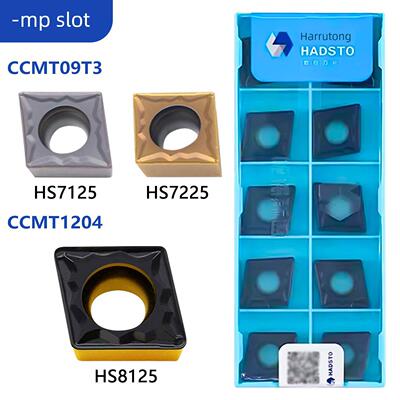 直州虎德通菱形单面数控刀片Ccmt09T302-Mp Hs7125不锈钢7225