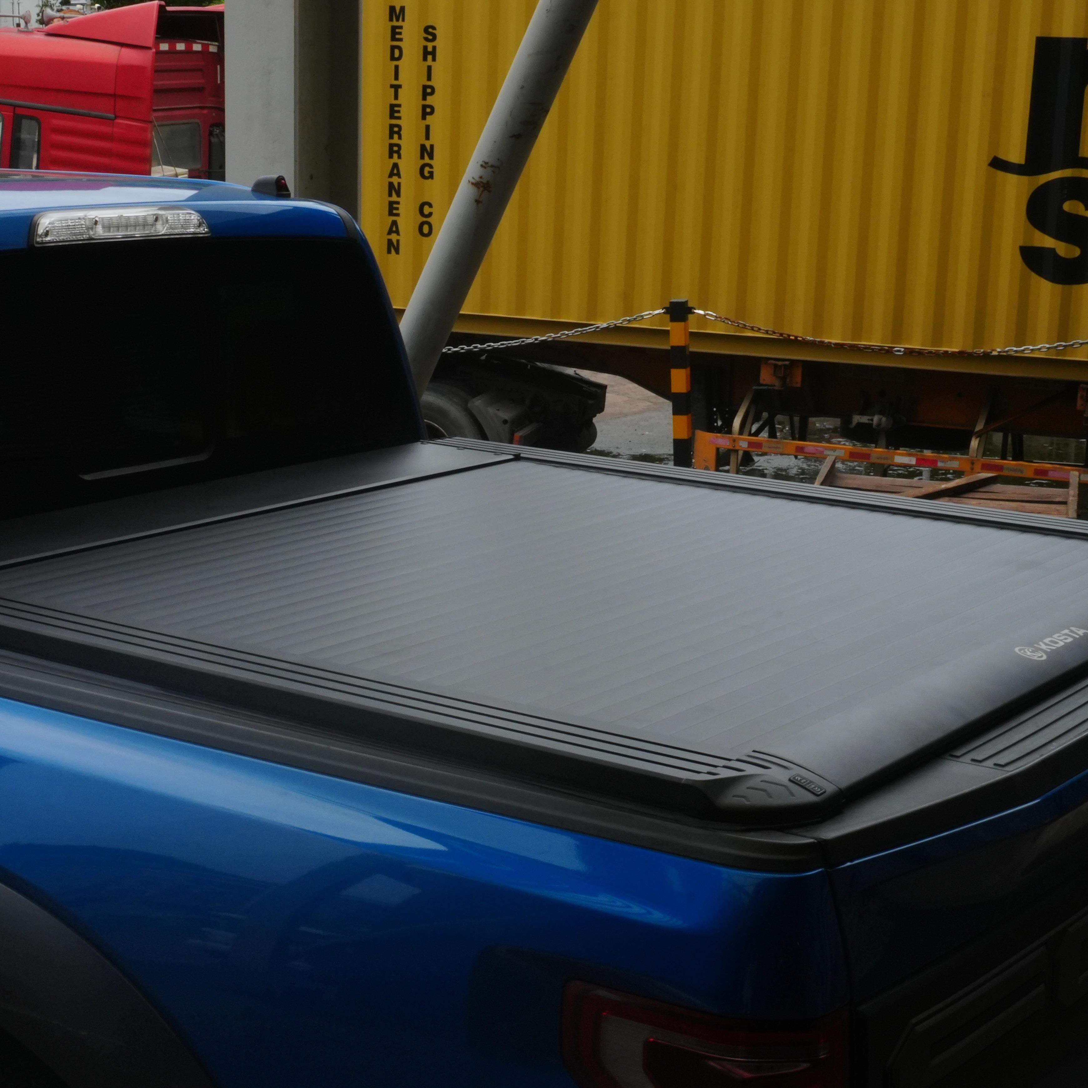 科斯塔自动卷帘门盖猛禽- f150游侠电动卷帘门后盖皮卡尾箱盖