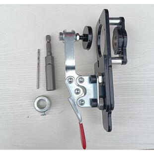 木工铰链开孔钻合页定位器35mm铰链打孔辅助器衣橱柜门定位打孔器