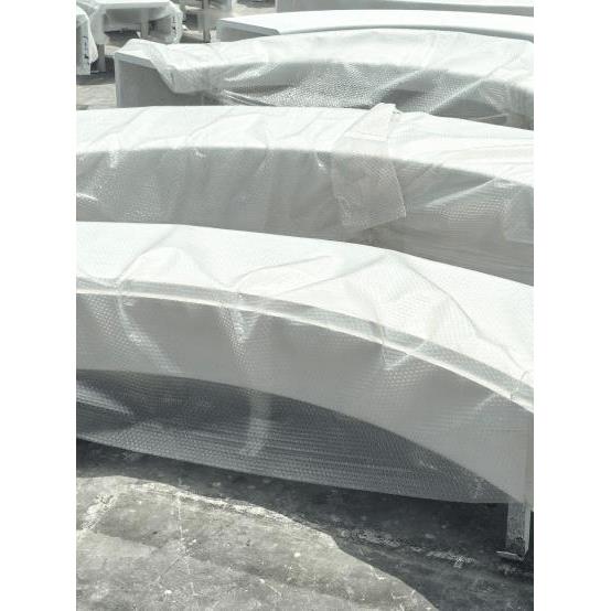 公园景观坐凳UHPC造型座椅花坛弧形树池花池挡墙GRC工厂