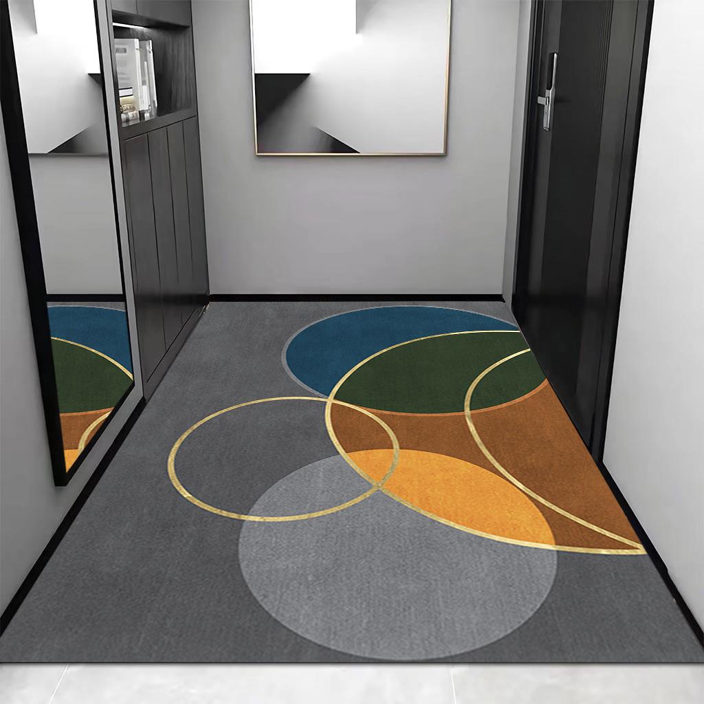 地毯流行矽藻泥门口地垫进门入户门垫矽胶吸水脚垫化妆室防滑家用