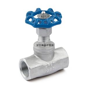 304/316不锈钢B型截止阀DN15dn204分J11W-16丝扣螺纹【重型加厚】