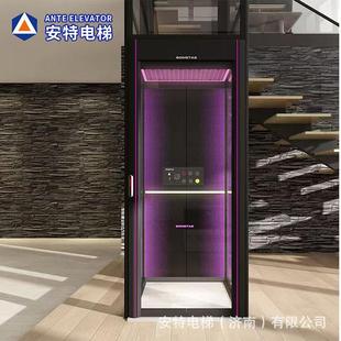 阁楼自建房小型升降电梯家用 家用电梯二三四五层液压曳引别墅复式