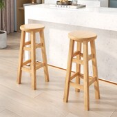 实木凳子酒吧高脚凳家用高凳商用餐饮凳现代餐桌凳奶茶店吧台梯凳