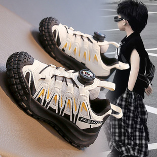 KEENDA科恩达儿童老爹鞋男童运动鞋双网2025春秋新款女童跑步鞋