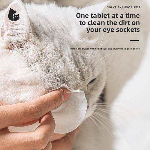 猫咪泪痕湿巾狗狗比熊博美擦眼睛专用去眼屎宠物用品清洁神器