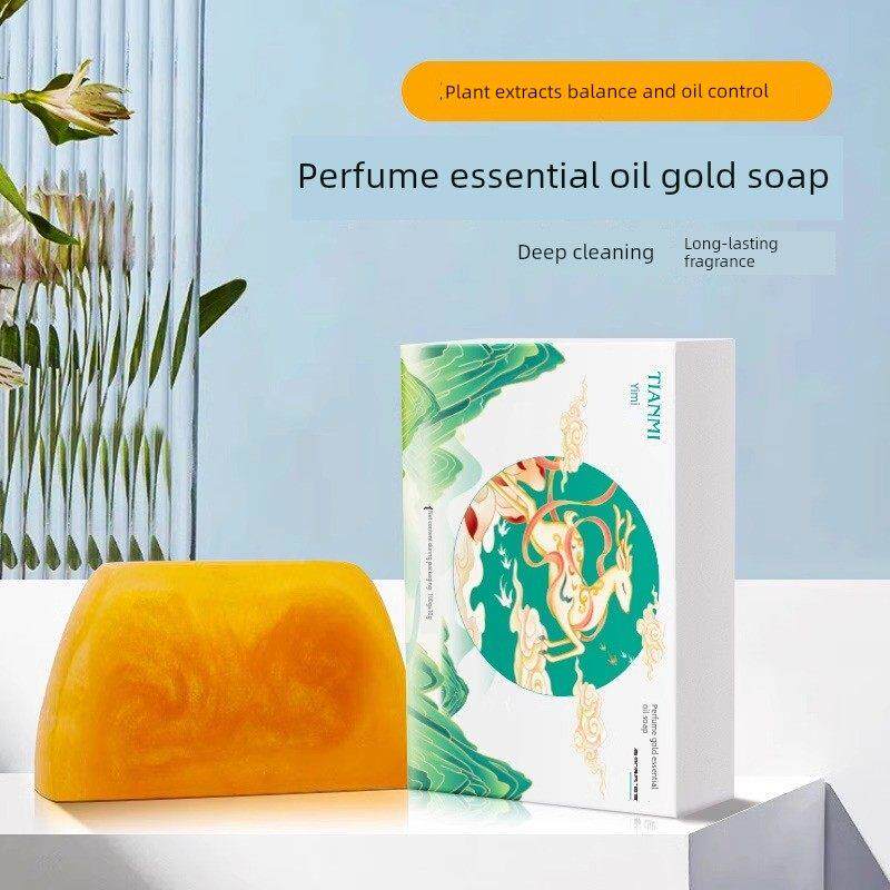 香水金皂香精保湿精油皂香波洗脸沐浴三合一香氛深层清洁控油