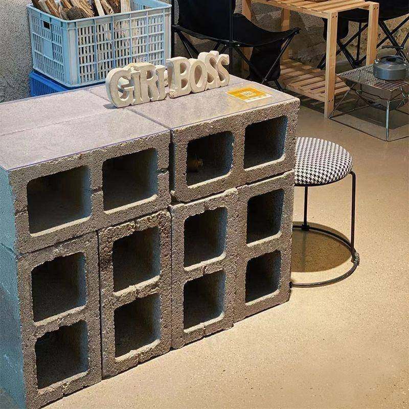 水泥两孔砖厂房楼房隔音填充砖建筑工地快速搭建耐磨水泥砖,基础建材,透水混凝土,淘宝优惠券,粉丝福利购,淘宝优惠卷