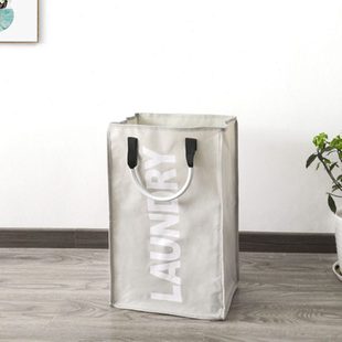 便携式手提收纳袋 可折叠布艺洗衣袋防水脏衣篮储物袋大号脏衣袋