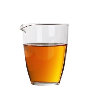 公道杯玻璃耐热和器茶海功夫茶具配件公杯分茶器怡然炫彩茶杯