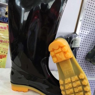 长筒雨靴工地劳保胶鞋 新款 防水防滑雨鞋 高筒水鞋 中筒 高档春秋男士