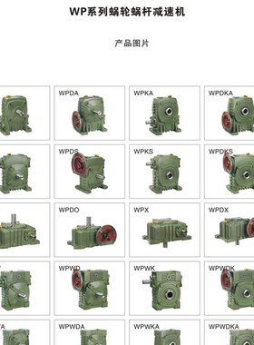铁壳WPW 速比50 60 70 80 100蜗轮蜗杆立式减速机变速箱