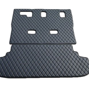 适用于帕杰罗V73 V93 V97后仓尾后备箱垫汽车内饰改装饰7座地垫子