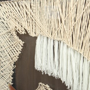 手工钉子绕线画新中式实物画美式客厅装饰画马头装置画小众个性墙