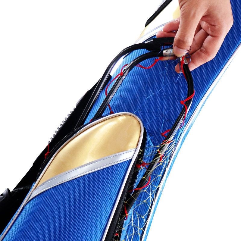 鱼竿包杆包硬壳渔具包帆布耐磨大容量海竿包渔具