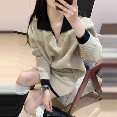 针织毛衣连衣裙子女秋冬季